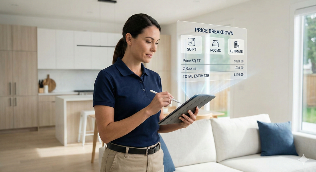 Mike’s Handyman and Cleaning team providing cleaning and minor repair services in Charlotte NC